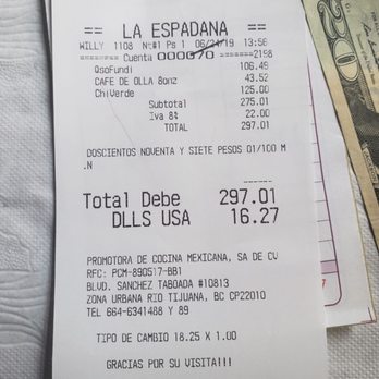 La Espadaña - Price for my overly filling brunch! - Mexican Near Me - Tijuana, BCN La Espadaña - Price for my overly filling brunch! - Mexican Near Me - Tijuana, BCN
