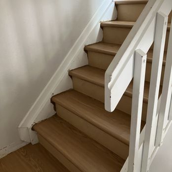 The Flooring Artists - LVP stairs - Flooring Near Me The Flooring Artists - LVP stairs - Flooring Near Me