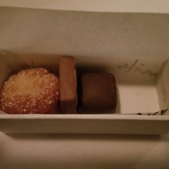 Sails on Lavender Bay - petit fours box inside (served with coffee and tea) - Seafood Near Me - McMahons Point, NSW Sails on Lavender Bay - petit fours box inside (served with coffee and tea) - Seafood Near Me - McMahons Point, NSW