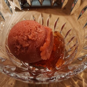 Mägo - Strawberry Sorbet, Rhubarb Gelee - Colombian Near Me - Oakland, California Mägo - Strawberry Sorbet, Rhubarb Gelee - Colombian Near Me - Oakland, California