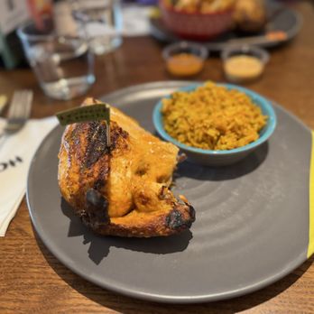 Nando's Peri-Peri - Two 1/4 Chicken Breasts with Portuguese Rice - Portuguese Near Me - Washington, DC, District of Columbia Nando's Peri-Peri - Two 1/4 Chicken Breasts with Portuguese Rice - Portuguese Near Me - Washington, DC, District of Columbia