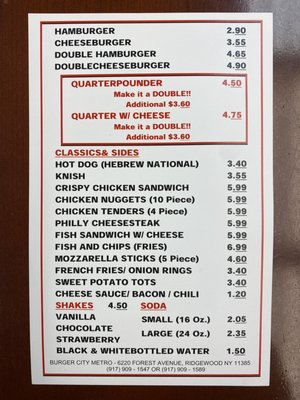 Menu photo 6 Burger City Ridgewood, NY Menu photo 6 Burger City Ridgewood, NY