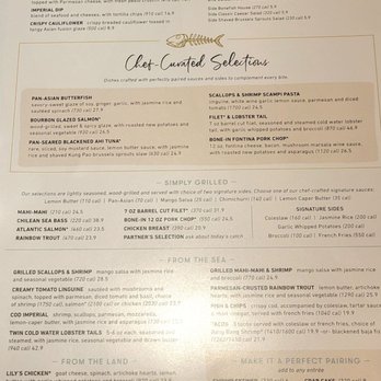 Bonefish Grill - Food menu - Seafood Near Me - Kissimmee, Florida