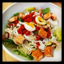 Salade césar au saumon :)