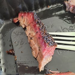 Camacho's Southern Style BBQ - Look at the seasoning and smoke ring on this piece of brisket. It was the best part, so good.