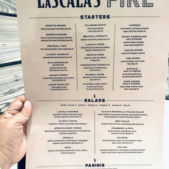 LaScala's Fire - Menu - Modern European Near Me - Marlton, New Jersey
