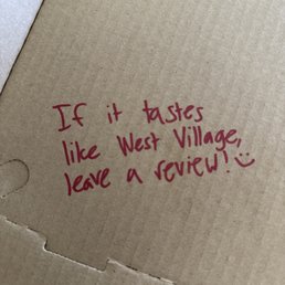 In box note In box note