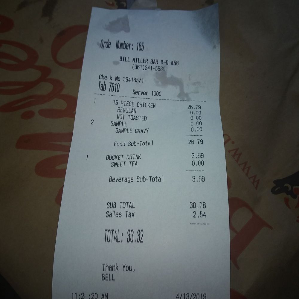 Look at the time it says 11:20 something I just got my order in drive thru it's 11:57am right now!?