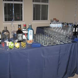 Julie Simoni At Your Service - Julie set up the whole bar for me.