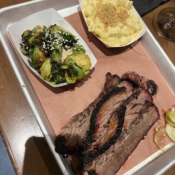 ABBQ - Brisket, Brussels sprouts, Mac and cheese - Barbeque Near Me - Atlantic Beach, Florida