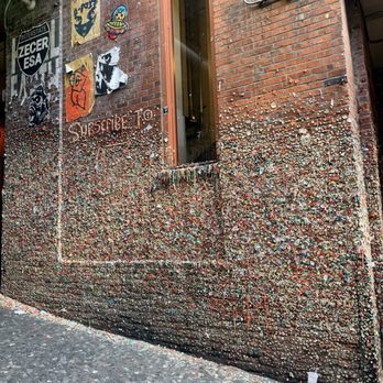 The Gum Wall - Local Flavor Near Me - Seattle, Washington The Gum Wall - Local Flavor Near Me - Seattle, Washington