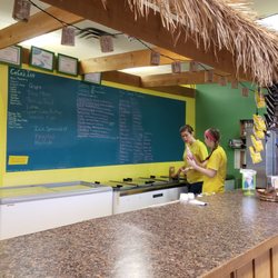 CoCo's Tropical Ice - Look at all the flavors