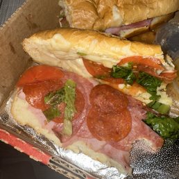 Italian sandwich I could've made myself! Ugh
