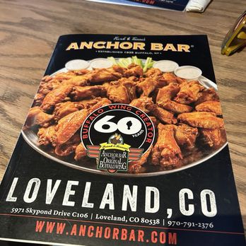 Anchor Bar Loveland - Chicken Wings Near Me - Loveland, Colorado