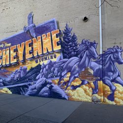 Howdy From Cheyenne Mural