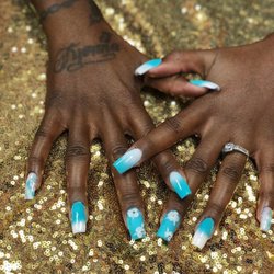 Glam Therapy - Full Set Acrylic Nails! No peel! No chip!