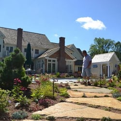 Bolton Landscape Design & Masonry - Looking over a job well done !