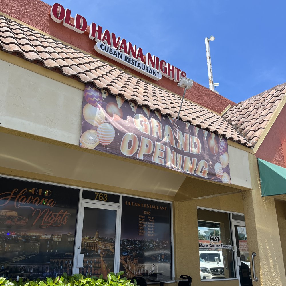 Old Havana Nights - the front of the restaurant - Cuban Near Me - Stuart, Florida Old Havana Nights - the front of the restaurant - Cuban Near Me - Stuart, Florida