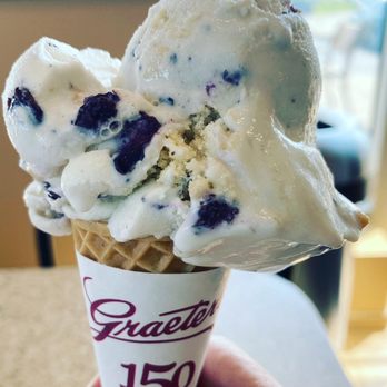Graeter's Ice Cream - Elena's Blueberry Pie - Desserts Near Me - Columbus, Ohio