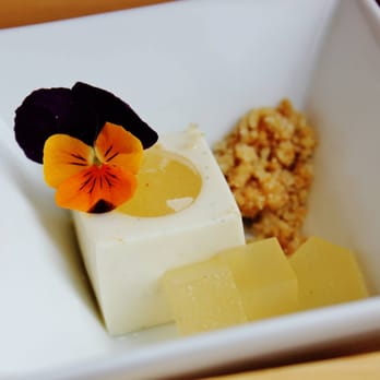 Zen Kitchen - Ginger Panna Cotta. This was good, with a nice hint of ginger. - Sushi Bars Near Me - Las Vegas, Nevada Zen Kitchen - Ginger Panna Cotta. This was good, with a nice hint of ginger. - Sushi Bars Near Me - Las Vegas, Nevada