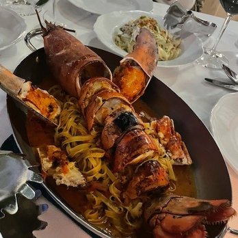 Carbone Riviera - Signature Lobster Fettucine - Italian Near Me - Las Vegas, Nevada