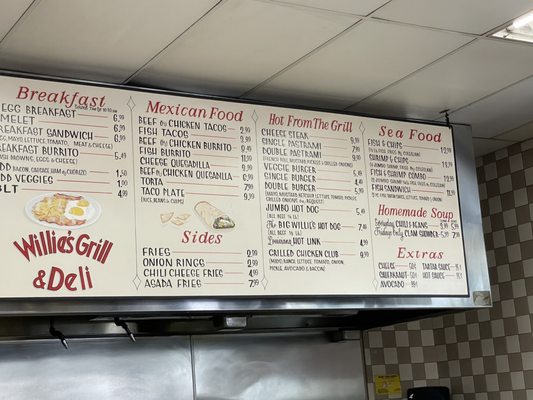 Menu photo 2 Willie’s Grill & Deli Burbank, CA Menu photo 2 Willie’s Grill & Deli Burbank, CA