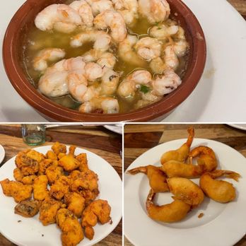 La Casa del Abuelo - Gambas al ajonillo, chulapo prawns & marinated tope shark - Tapas/Small Plates Near Me - Madrid, M