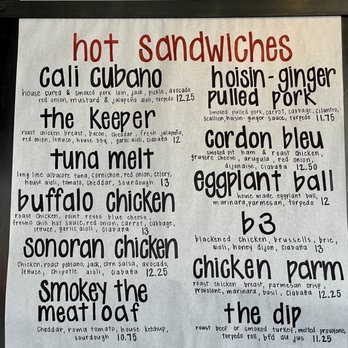 Big Front Door - Menu 5/2022 - Delis Near Me - San Diego, California