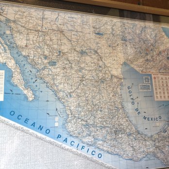 Azteca Mexican Restaurant - Map of Mexico - Mexican Near Me - Matthews, North Carolina