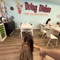 Doing Dishes Pottery Studio