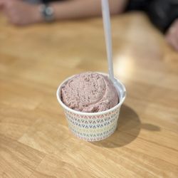 milk + sugar - red bean & mochi