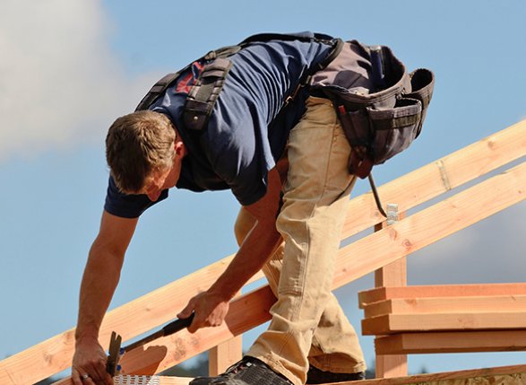 Slide of Dan Roofing