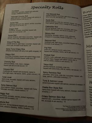 Menu photo 1 Lily Sushi Bar Alpharetta, GA