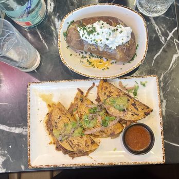 Broken Spirits-Anaheim - Birria tacos and baked potato - Cocktail Bars Near Me - Anaheim, California Broken Spirits-Anaheim - Birria tacos and baked potato - Cocktail Bars Near Me - Anaheim, California