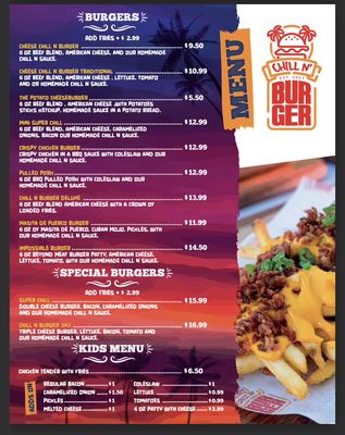 Menu photo 2 Chill N’ Burger Medley, FL