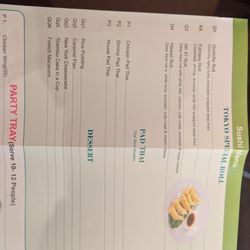 Hong Kong - Sushi and pad Thai too
