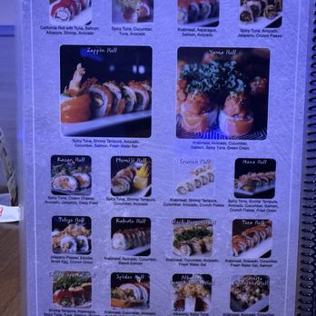 Zeppin Sushi - Specialty roll menu - Japanese Near Me - Encino, California Zeppin Sushi - Specialty roll menu - Japanese Near Me - Encino, California