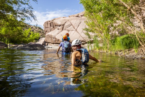 Wet Canyon Adventures - In the warmer months we go to some of the best natural water parks Arizona has to offer. Between drive times and hiking these canyons take up most of the day and will remain in the forefront of your mind for years to come. These canyons may require some rappelling and swimming to get through. Once you start down the canyon you can not back out!!