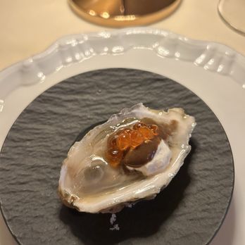 Vetri Cucina - Oyster amuse bouche - Italian Near Me - Philadelphia, Pennsylvania