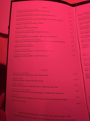 Menu photo 2 Donatello Restaurant Tampa, FL Menu photo 2 Donatello Restaurant Tampa, FL
