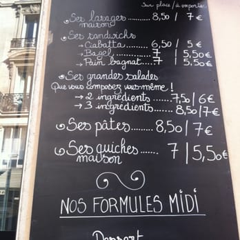 Barista and Baker - Menus - Salad Near Me - Paris, 75
