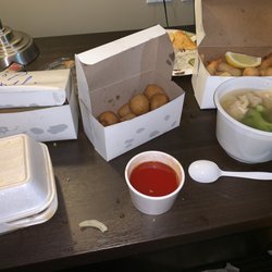 James Chinese Restaurant - 80 bucks.  Of garbage