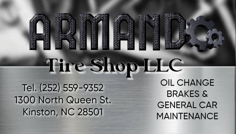 ARMANDO TIRE SHOP Updated September 2024 1300 N Queen St, Kinston