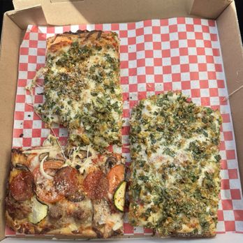 Golden Boy Pizza - Clam & Garlic and Combo - Pizza Near Me - San Francisco, California