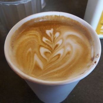 Espresso Fino - Cortada/latte special blend he whipped up! Perfection! I already sipped it so i messed up its art lol - Coffee & Tea Near Me - Albuquerque, New Mexico Espresso Fino - Cortada/latte special blend he whipped up! Perfection! I already sipped it so i messed up its art lol - Coffee & Tea Near Me - Albuquerque, New Mexico