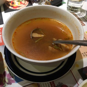 Siam Taste - The Tum yin soup with prawn. - Thai Near Me - Sunnyvale, California Siam Taste - The Tum yin soup with prawn. - Thai Near Me - Sunnyvale, California