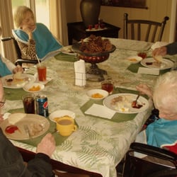 Halina's Residential Home Care - Lunch time at one of our locations
