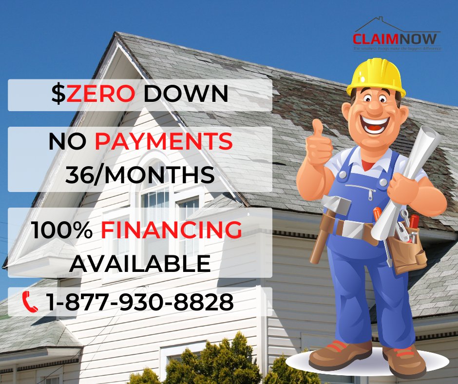 Slide of Roof Claim Now