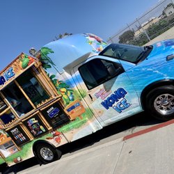 Lago Seco Park - Kona Ice Snow Cone Truck (birthday party at the park)