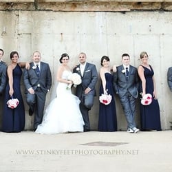 Bella Bianca Bridal Couture - Pic of maids and wedding dress